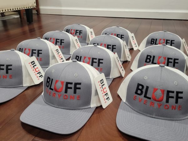 Bluff Everyone Grey/White Trucker Hat - Image 2