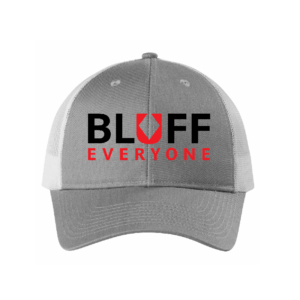 Bluff Everyone Grey/White Trucker Hat