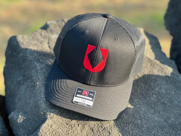 Bluff Everyone Diamond Logo Black Trucker Hat