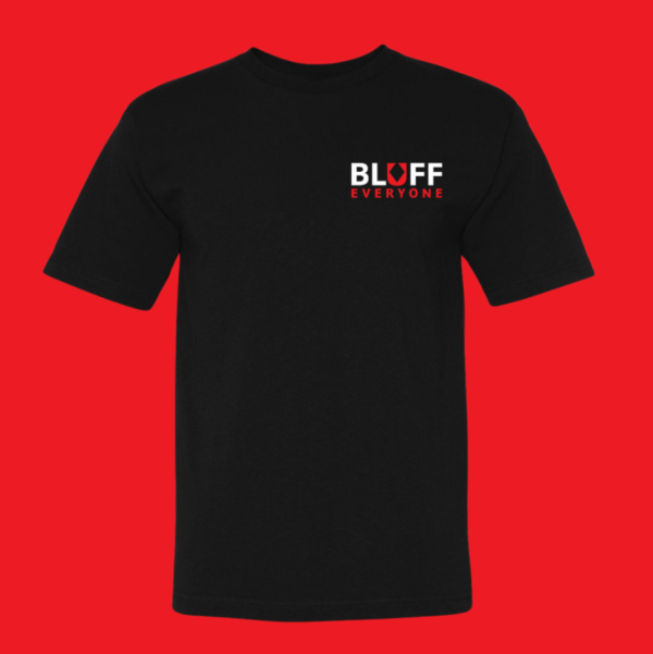 Bluff Everyone Small Logo Shirt - Black