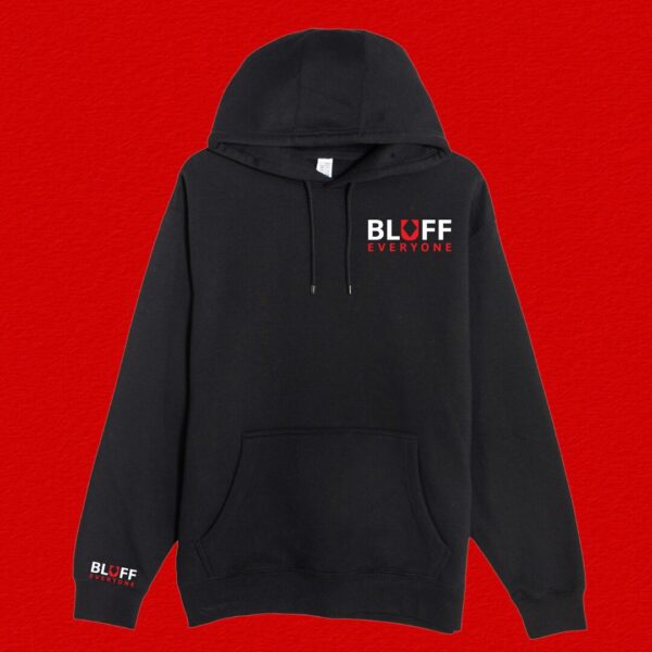 Bluff Everyone Small Logo Hoodie - Black