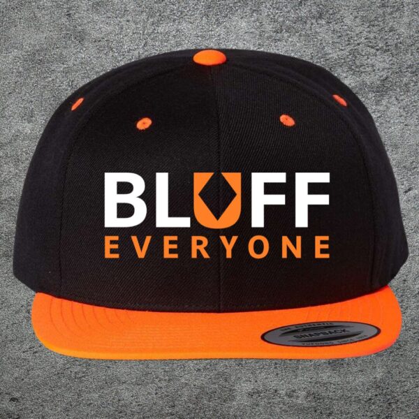 Bluff Everyone Logo 2-Tone Snapback Hat